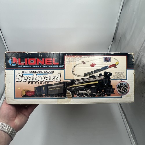 LIONEL 6-11746 SEABOARD FREIGHT TRAIN SET ORIGINAL BOX - EMPTY BOX ONLY - Picture 6 of 10