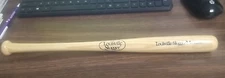 LOUISVILLE SLUGGER MUSEUM 18" MINI SIZE SOUVENIR BAT NATURAL WOOD