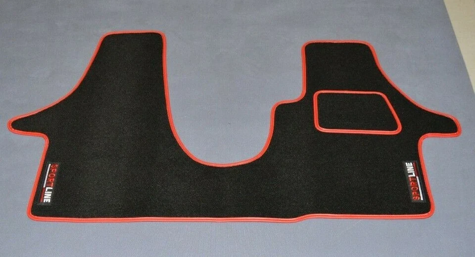 Alfombrilla deportiva de 1 pieza Volkswagen Transporter - encuadernación de cuero Foto 4 de 4