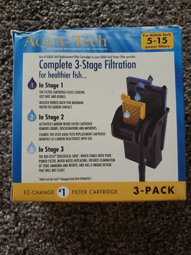 (1) AquaTech EZ-Change #1 Filter Cartridge for 5-15 Filter - Picture 3 of 4