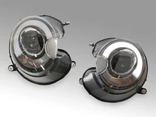 White LED DRL F56 Style Light Bar Headlights For 07-13 Mini Cooper R56 R55 R57 S