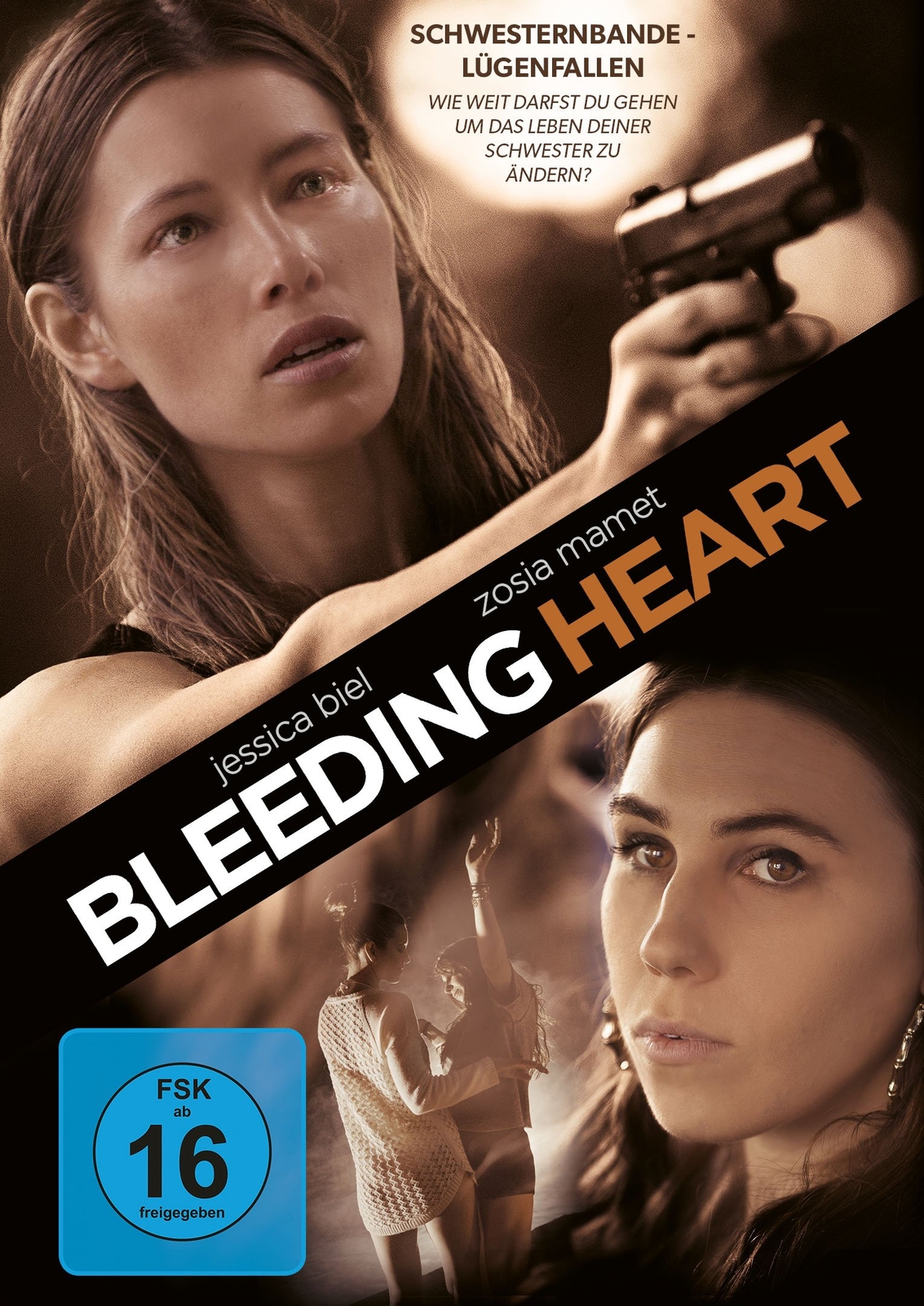 Bleeding Heart (DVD) Jessica Biel Zosia Mamet Joe Anderson Edi Gathedgi