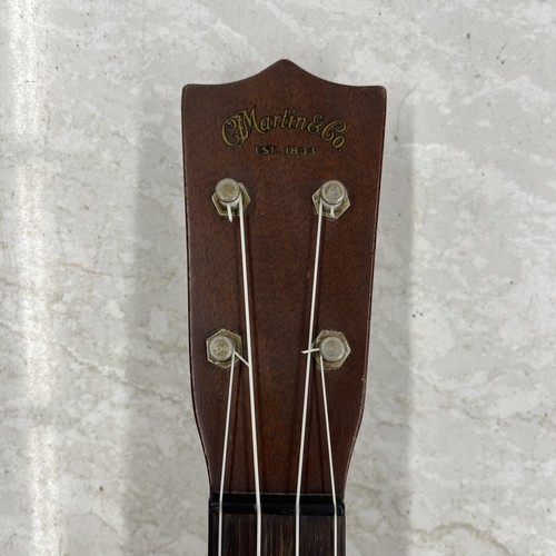 Martin & co 1940’s mahogany Soprano style 1 Ukulele Vintage With Hard Shell Case - Picture 2 of 20