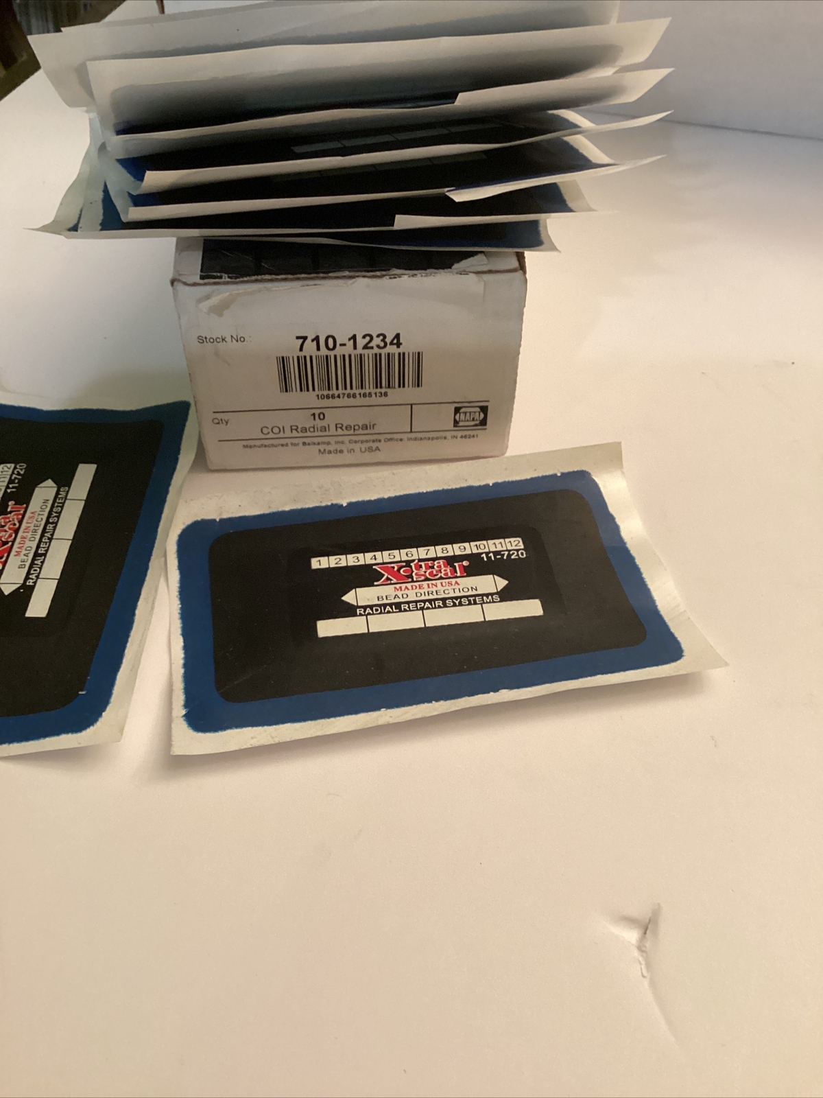 Lot of 10 NAPA Tire Repair 7101234 COI Radial Repair eBay