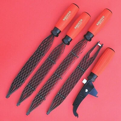 Lime râpe japonaise SHINTO bois plâtre menuiserie 200mm 250mm Acier SK Japon - Photo 1/4