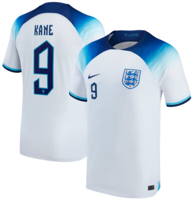 Nike 2022-23 Harry Kane #9 England Stadium Home Jersey Nike 2022-23 Harry Kane #9 England Stadium Home Jersey