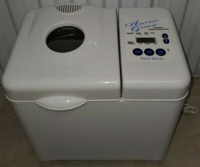 West Bend Automatic Household Bread & Dough Maker America's Favorite No. 41065 