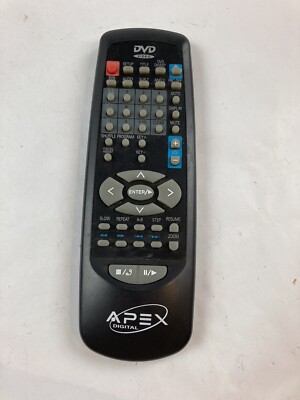 Apex Digital DV-R5003 Remote Control DVD Video OEM Genuine Tested ...