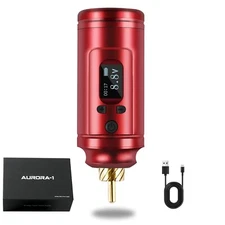 Wireless Tattoo Power Supply Rechargebale Battery Pack RCA Tattoo Pen Power
