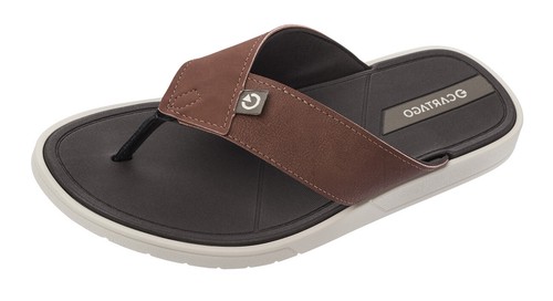 Cartago Valencia Mens Beach Flip Flops Surfer Sandals - Brick | eBay