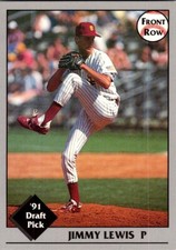 1991 Front Row Draft Picks - Jimmy Lewis #28
