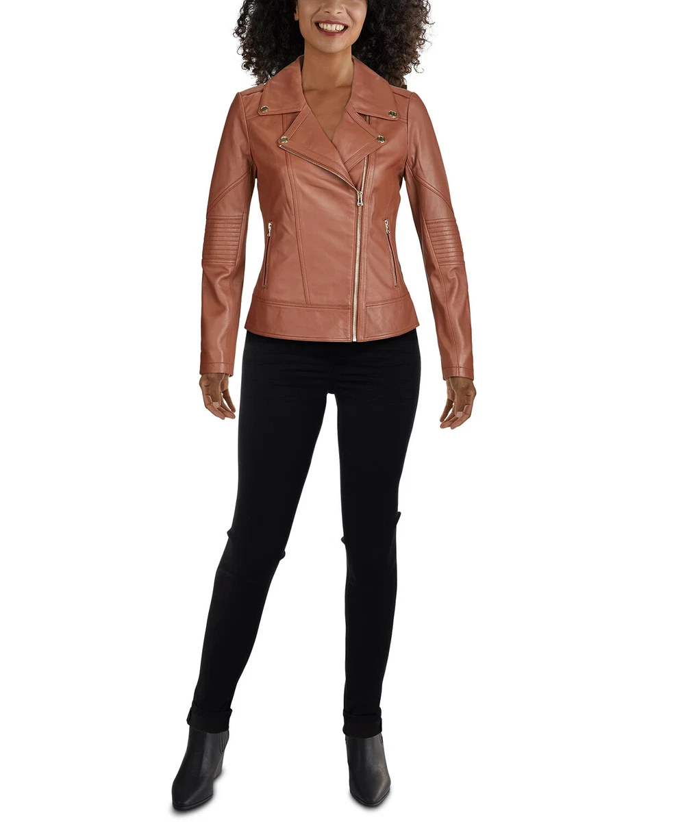Guess moto leather clearance jacket