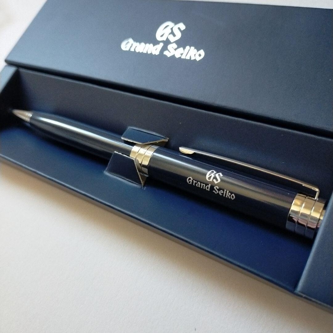 Grand Seiko 万年筆とインクセット Grand Seiko Original Ballpoint Pen Rare Grand Seiko Novelty