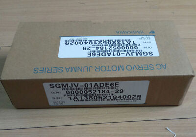 New YASKAWA SGMJV-01ADE6E AC Servo Motor SGMJV01ADE6E In Box