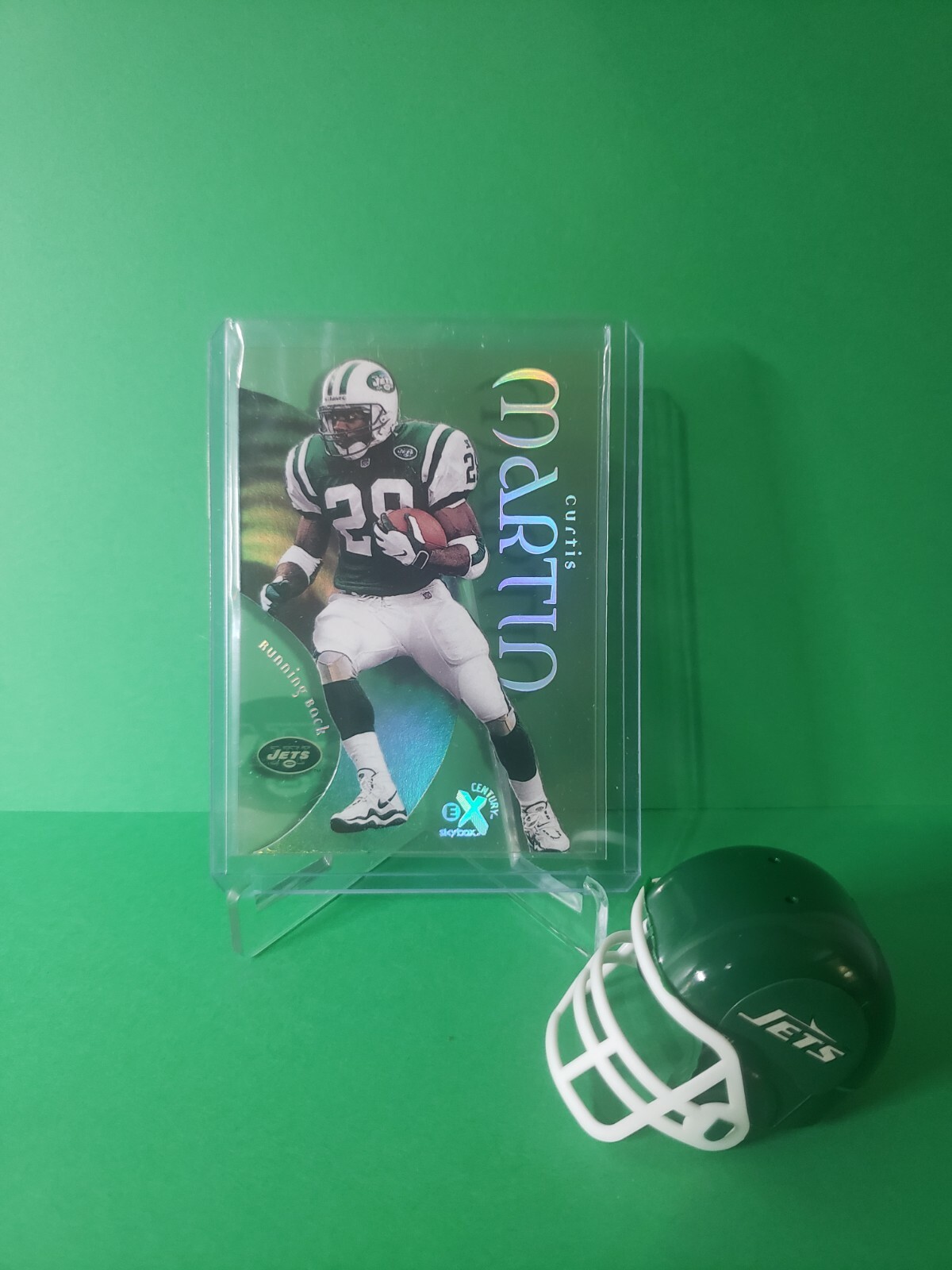 1999 Skybox E-X Century #5 Curtis Martin New York Jets HOF Football Card 