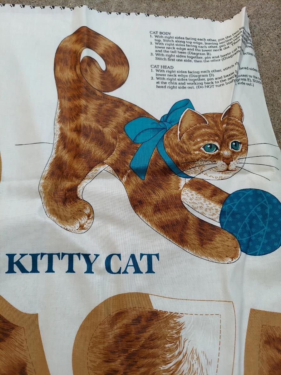 Kitty top cat pillow