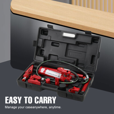 4T Hydraulic Porta Power Jack Air Pump Lift Ram Body Frame Repair Kits DE