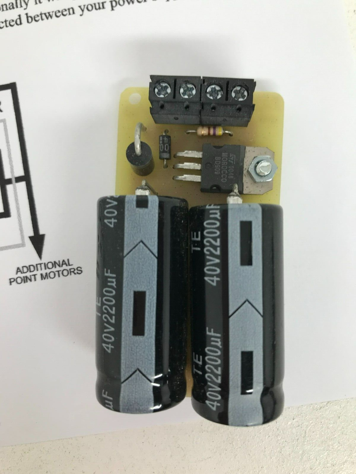 GAUGEMASTER CAPACITOR DISCHARGE UNIT CDU for ALL SOLENOID POINT MOTORS