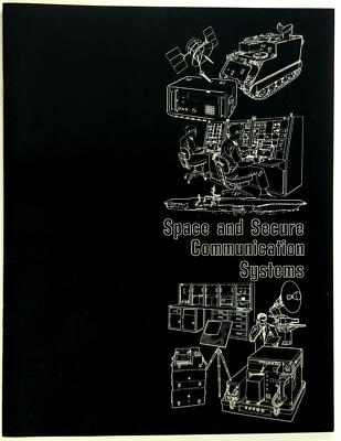 Vintage Company Profile Space & Secure Communication Systems Rockwell Collins