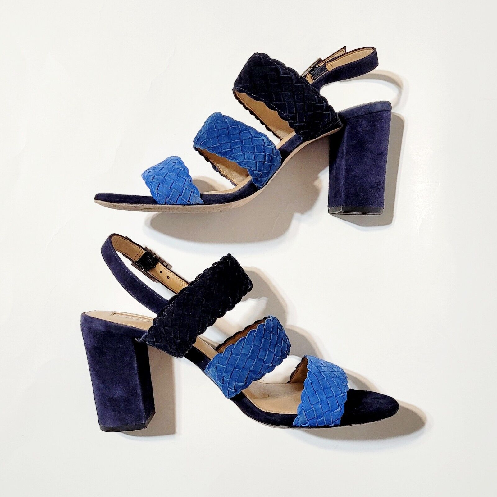 Antonio Melani Odeta Sandals Wms 9.5 M Blue Navy … - image 13