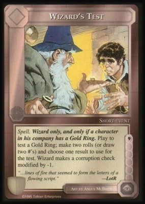 Wizard's Test - The Wizards - Limited - Middle-Earth CCG