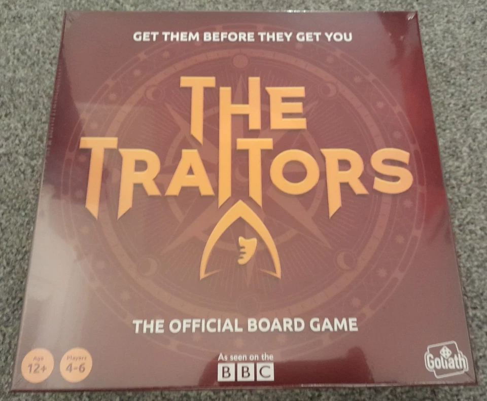 THE TRAITORS Official Board Game As Seen On BBC TV Goliath 4 to 6 Players 12+. - Image 4 of 4