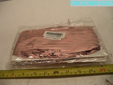 QTY 2: Rose Gold Backdrop Birthday Decorations Foil Curtain X002YTKXY
