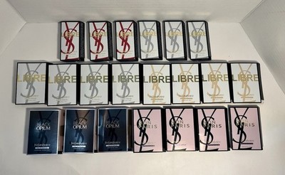 Yves Saint Laurent Women s Fragrance Libre Black Opium Mon Paris 21PC Sample Lot