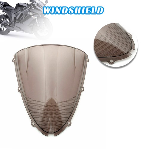 Windscreen Windshield Front Double Bubble Fit For Kawasaki Ninja ZX6R 2007 - Picture 17 of 19