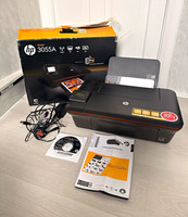 HP DeskJet 3055A Wireless Colour Inkjet All-in-One Printer with Scanner Copier