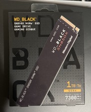 Western Digital WD BLACK SN850X 1TB NVMe Internal SSD