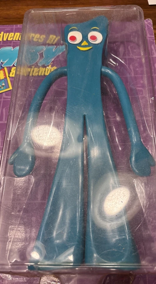 The Adventures of Gumby and Friends Bendable Gumby 10.5" Nuevo en caja 1995 Foto 2 de 3