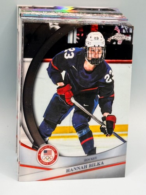 #ad 2026 Topps Chrome Winter Olympics 190 Hannah Hilka Hockey $1.50