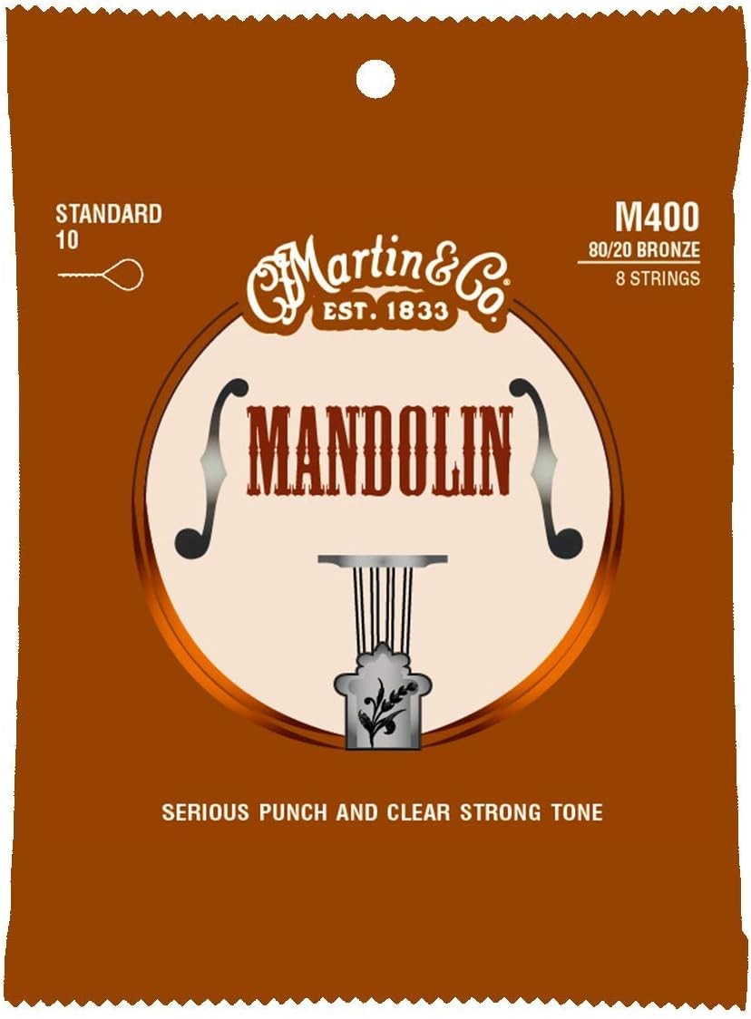 Martin M400 Mandolin 80/20 - Bronze Wound (Standard.010 - .034)
