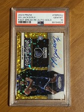 2023 Prizm GG Jackson Fast Break Auto Gold /10 PSA 10