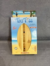 Tiki Toss Ring Toss Game for Adults  Kids - Hook and Ring Games with String