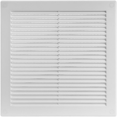 Vent Systems 8'' x (Opening Dimensions) White Plastic 8 x 8 - White, 
