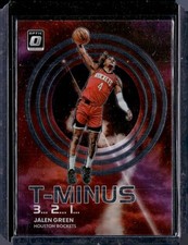 2022-23 Donruss Optic #13 Jalen Green T-Minus 3...2...1... Purple