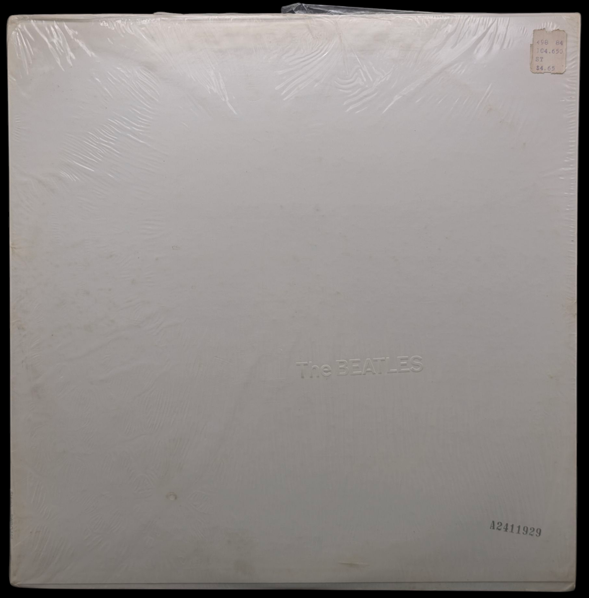 SEALED, The Beatles - White Album SWBO 101, #A2411929, 1st LA