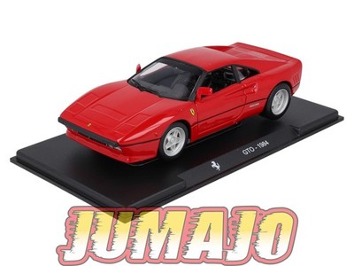 FVQ24 Voiture 1/24 BURAGO HACHETTE FERRARI GTO 1984
