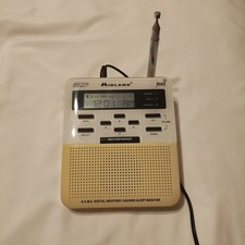 Midland WR-100 Digital NOAA Weather Alert/Hazard Monitor Radio with Power Cable