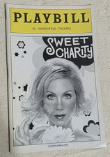 Broadway Playbill Sweet Charity 2005 Christina Applegate Al Hirschfeld Theatre