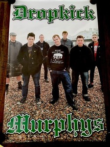 希少ポスター付USオリジナルLP Dropkick Murphys パンク DROPKICK