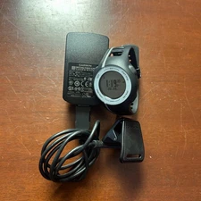 Garmin Forerunner 110 GPS Sport Watch w/ Charger Heart Rate Distance Speed Works