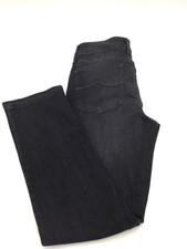 Gloria Vanderbilt Women's Shape Effect Tummy Sculpt Straight Pant, Black, Size 8