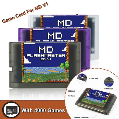 #ad New 4000 in 1 Game Cartridge 8GB TF Card for Sega Genesis Mega Drive MD $45.90