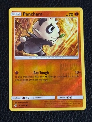 Pancham 65/131 Reverse Holofoil Pokemon TCG SM - Forbidden Light
