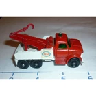 Vintage Matchbox Lesney Ford Heavy Wrecker Tow Truck Red White Esso Diecast 1968