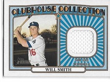 2021 Heritage Baseball Clubhouse Collection Relic Will Smith Dodgers