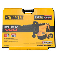 DEWALT DCH892X1 60V MAX 22-lb Cordless SDS MAX Chipping Demolition Hammer Kit